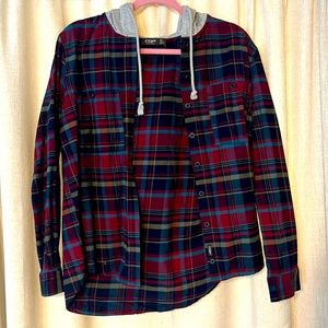 Rustic Hoodie Flannel